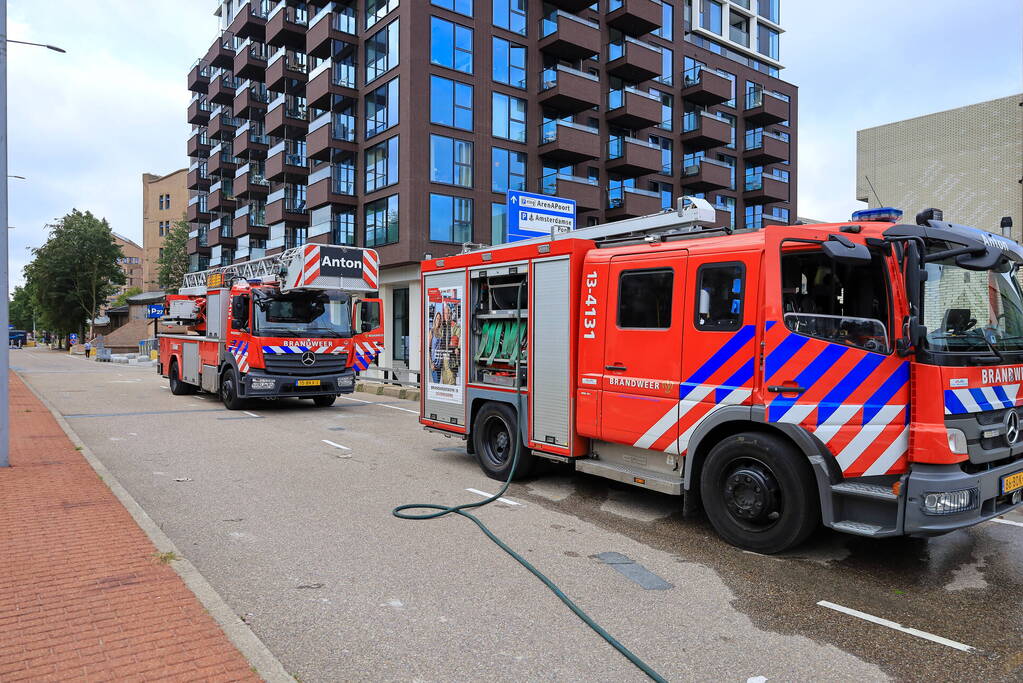 Evacuatie wegens woningbrand