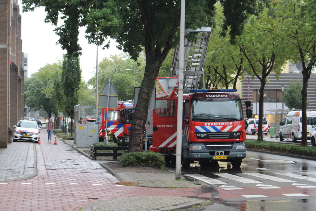 Wooncomplex voor ouderen ontruimd vanwege brand