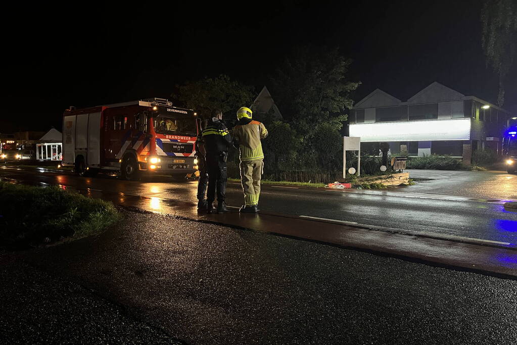 Zeer grote brand in een loods