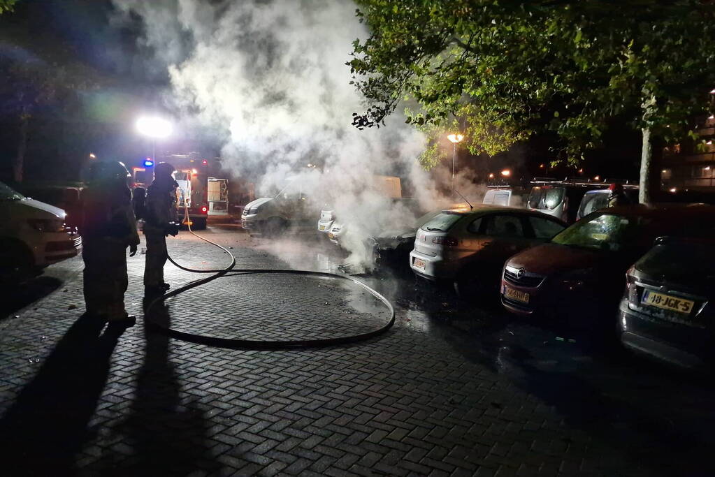 Veel schade door uitslaande autobrand