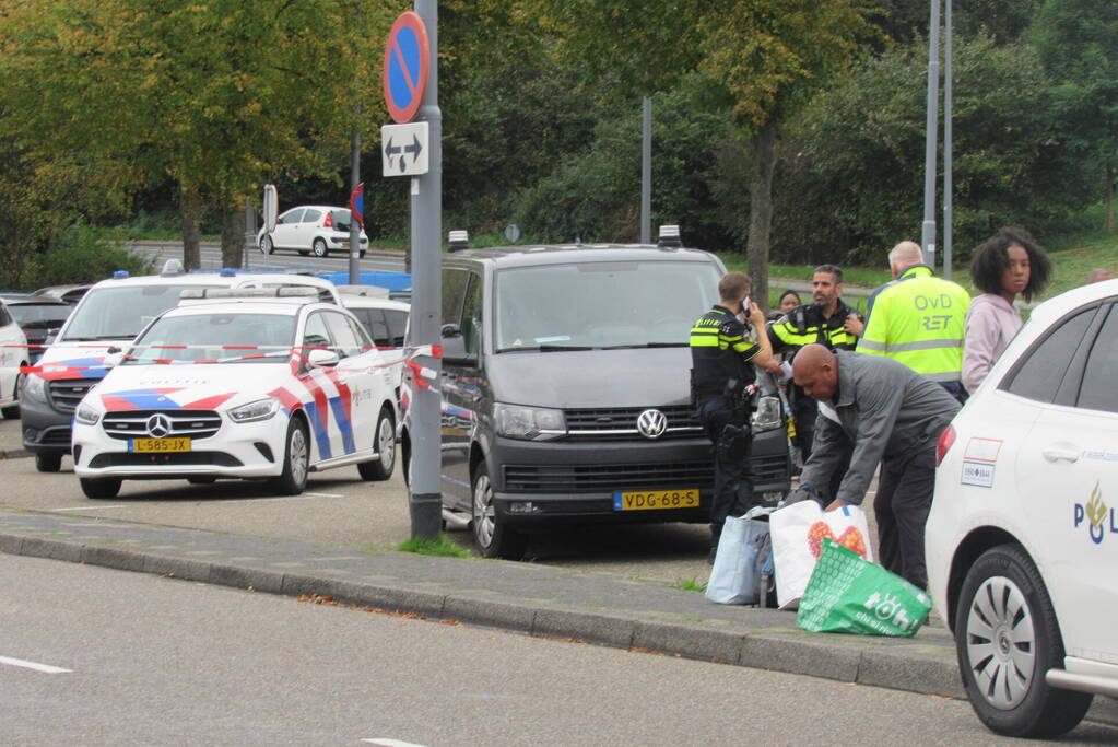 Persoon gewond na steekpartij, verdachte opgepakt