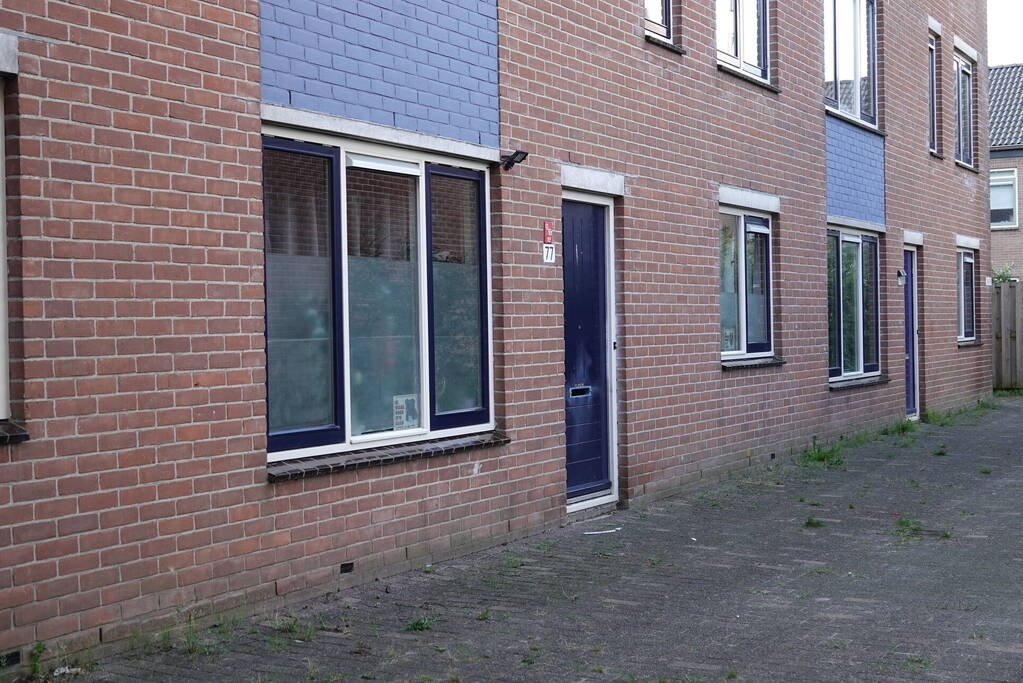 Woning beschadigd door explosief