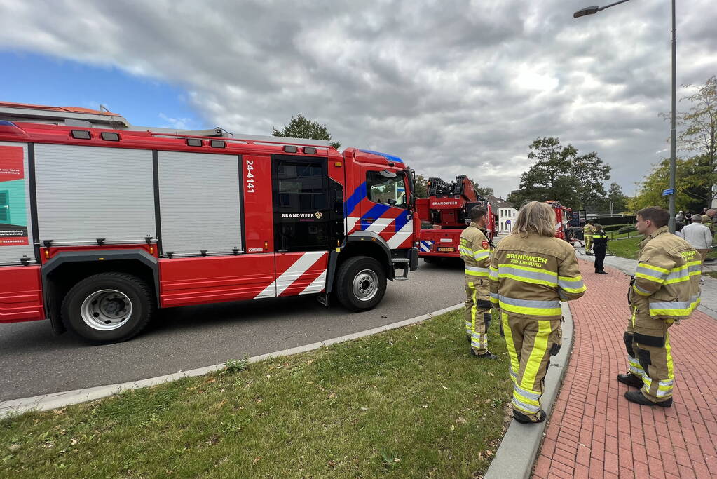 Persoon naar ziekenhuis bij kelderbrand