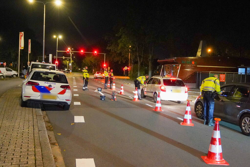 Politie houdt grootscheepse alcoholcontrole