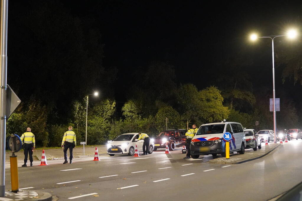 Politie houdt grootscheepse alcoholcontrole