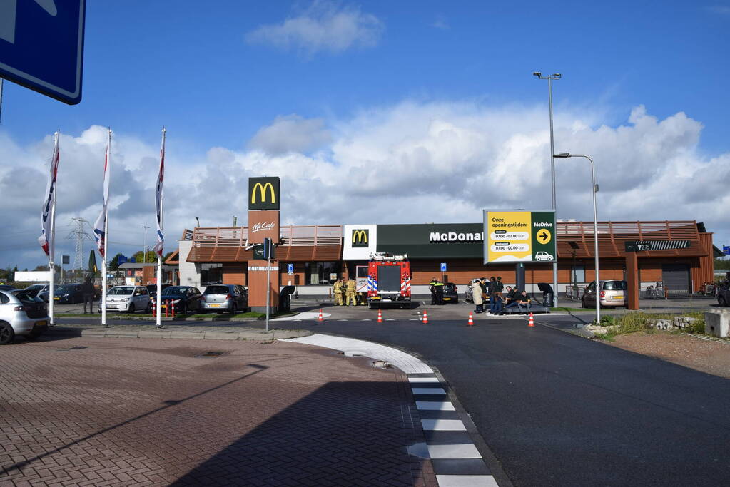 Fast-food restaurant ontruimd vanwege koolmonoxide