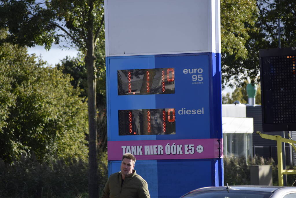 Grote drukte bij tank actie