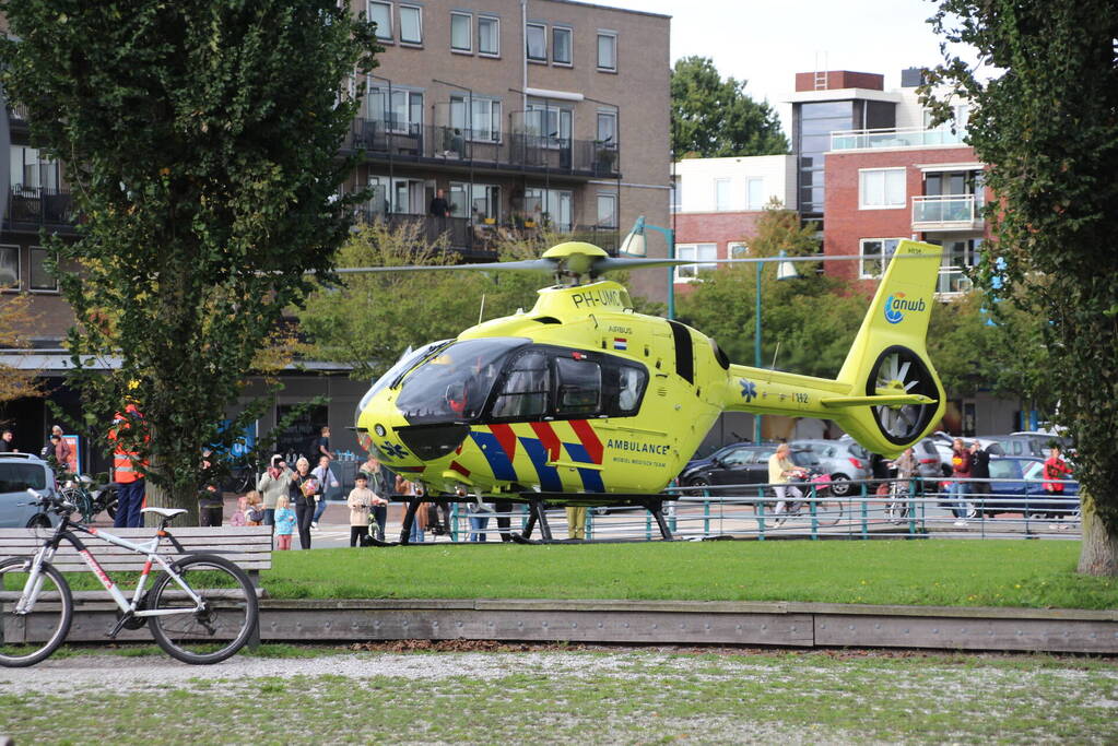 Veel hulpdiensten ingezet voor val van hoogte