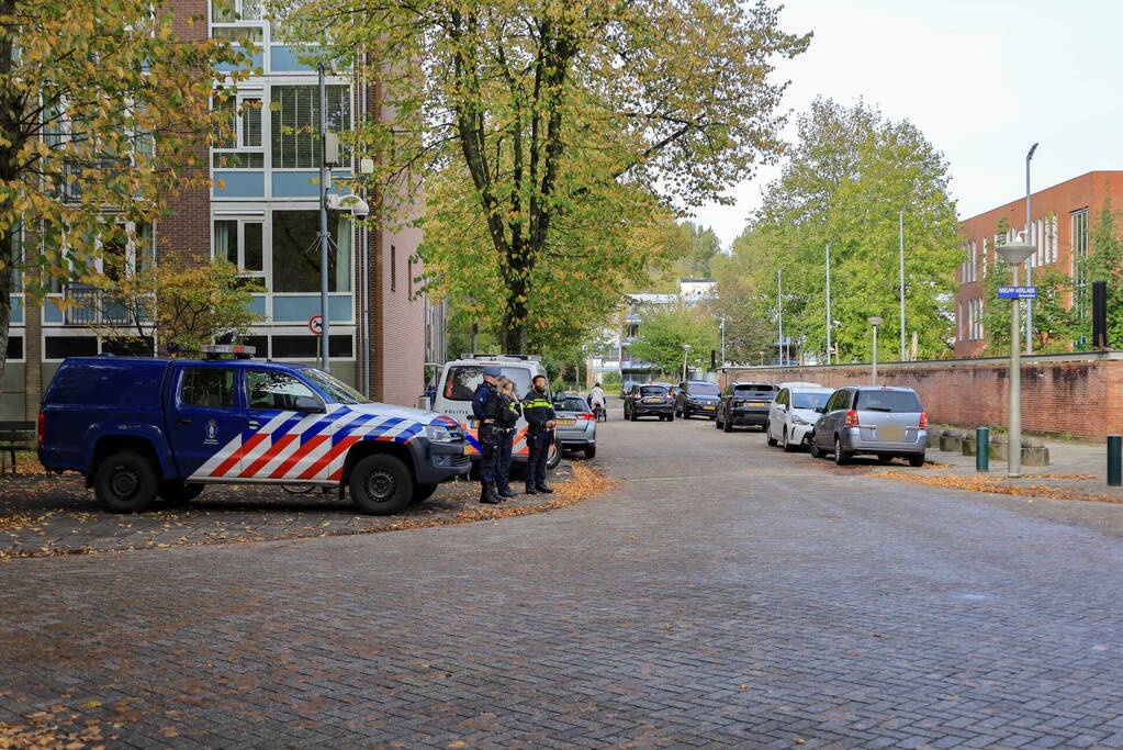 Joodse school zwaar beveiligd