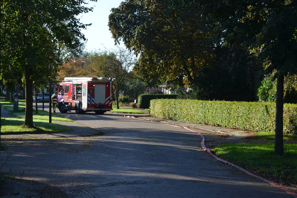 Veel rookontwikkeling bij grote brand in dorpshuis