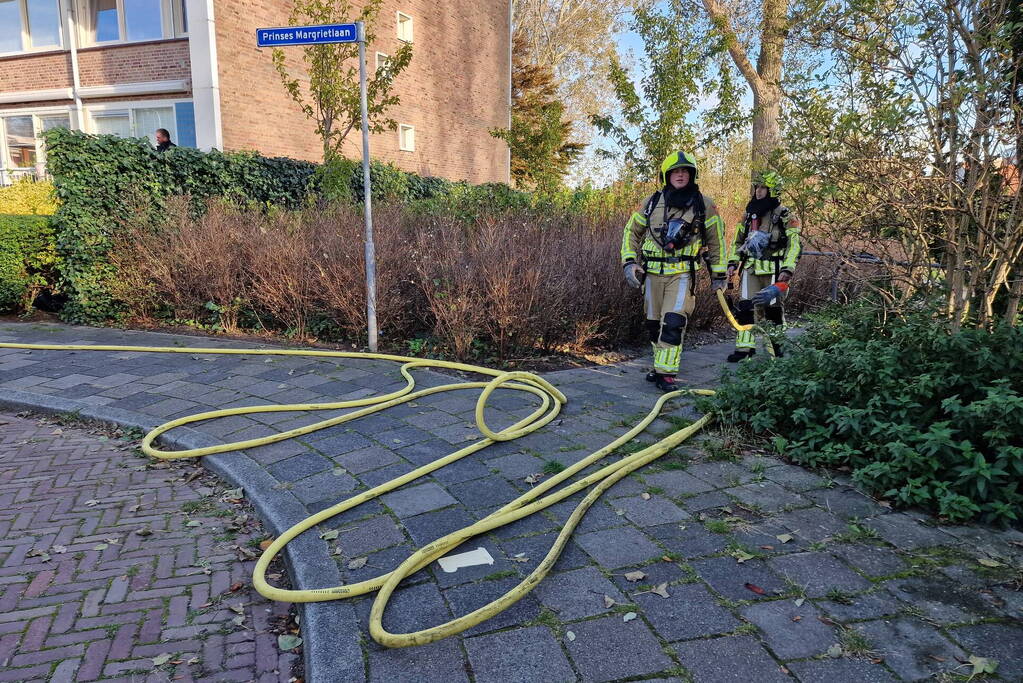 Bosschage gaat in vlammen op