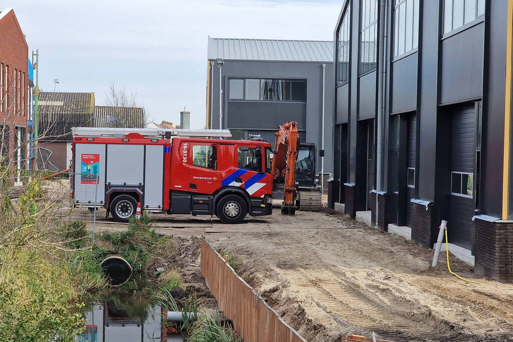 Brandweer ingezet voor gaslekkage