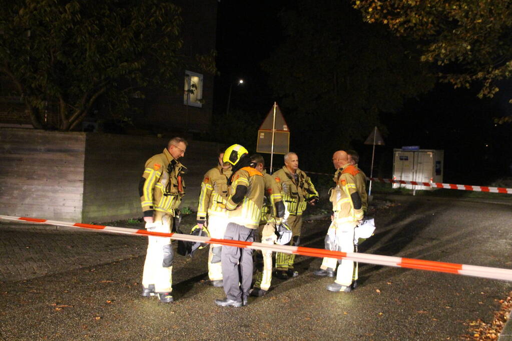 Gaslek ontstaan door werkzaamheden