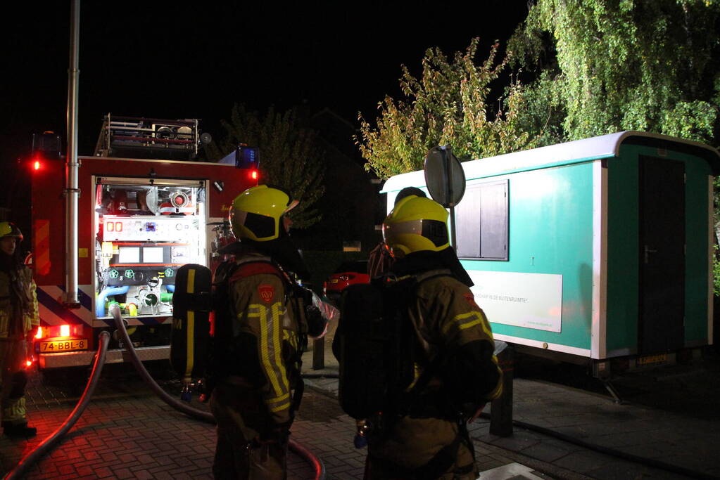 Schoorsteenbrand snel onder controle