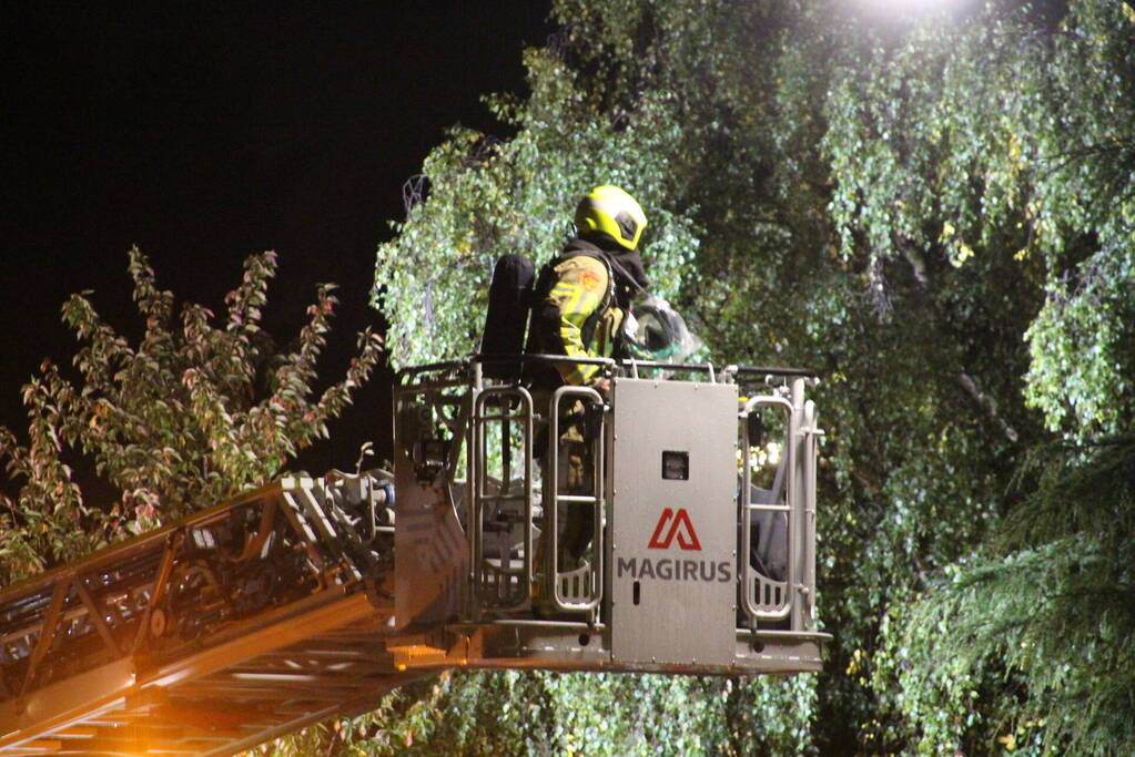 Schoorsteenbrand snel onder controle