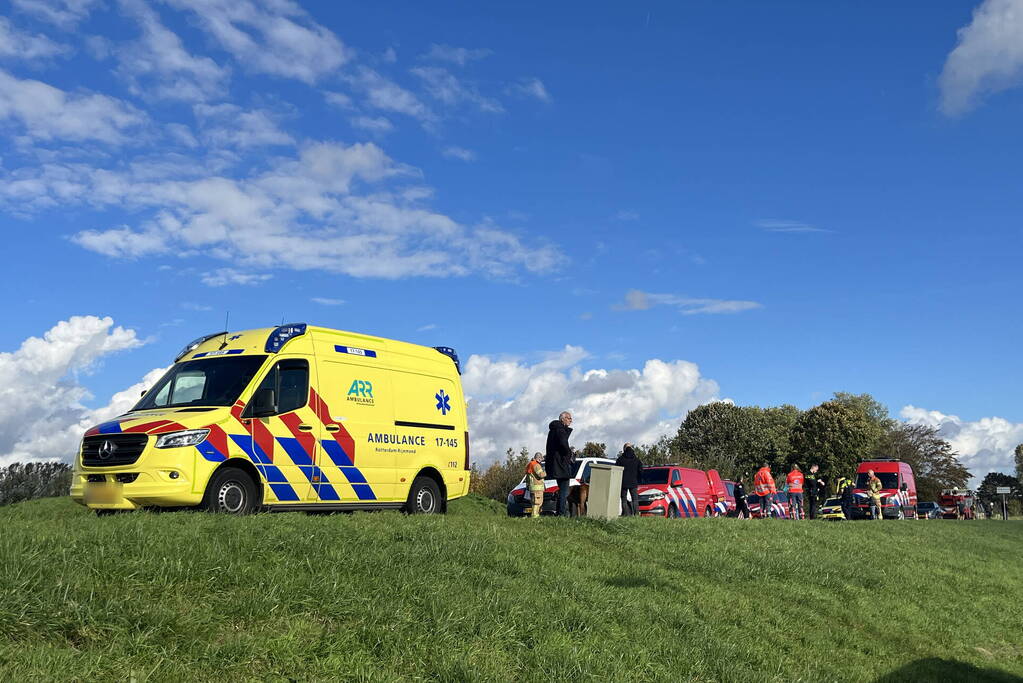 Veel hulpdiensten ingezet voor melding persoon te water