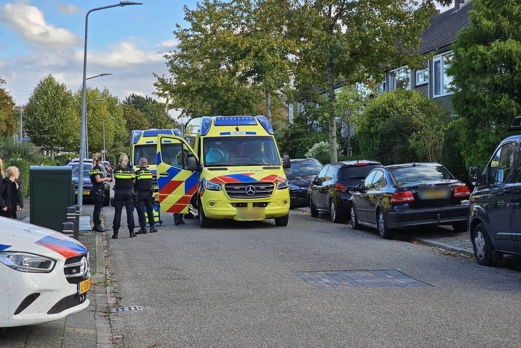 Trauma-team ingezet voor noodsituatie in woning