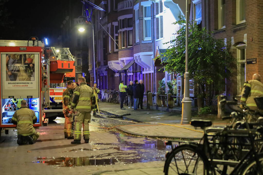 Flinke schade na brand in kantoorpand