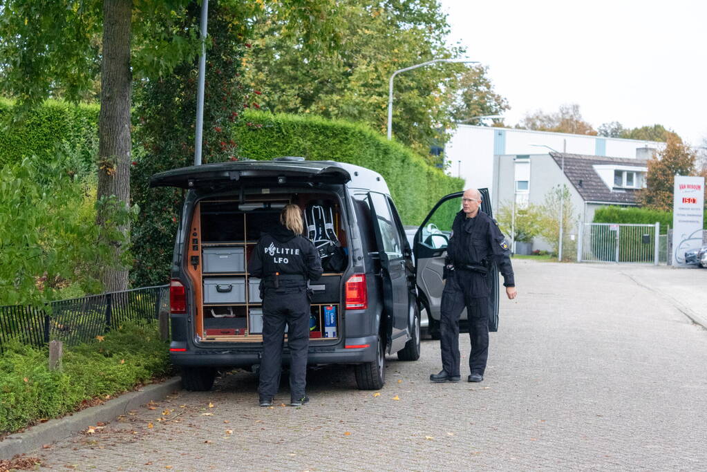 Grote hoeveelheid chemicaliën gevonden in bedrijfspand