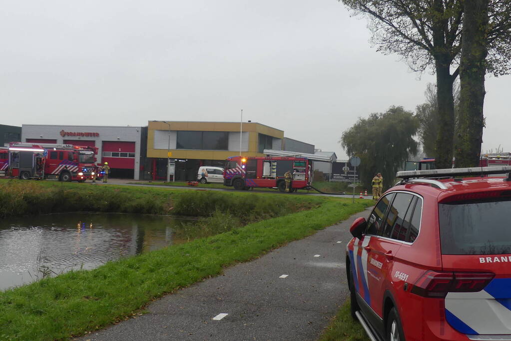 Brand in keuken van brandweerkazerne