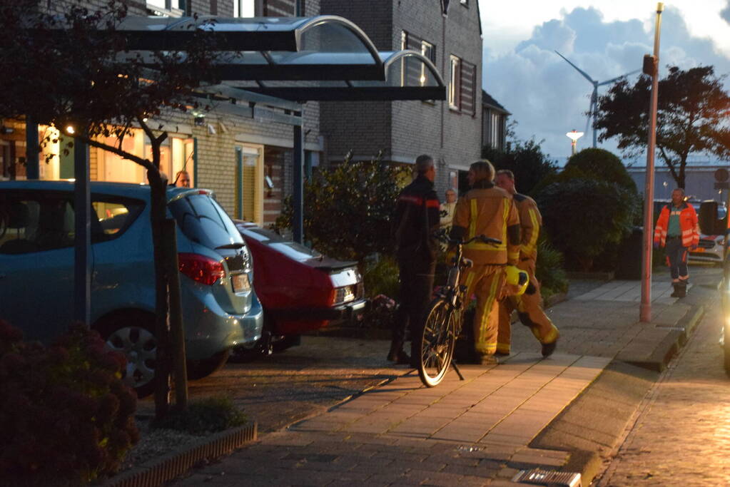 Gasfles ontploft in woning