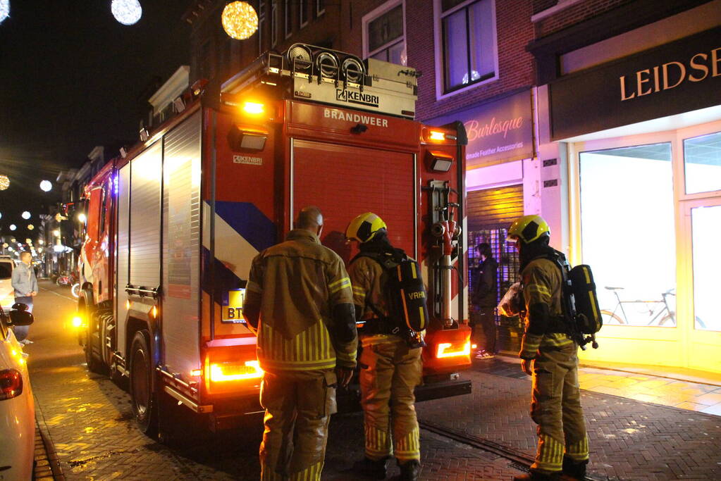 Gasstel in woning zorgt voor inzet brandweer