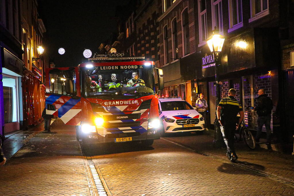 Gasstel in woning zorgt voor inzet brandweer