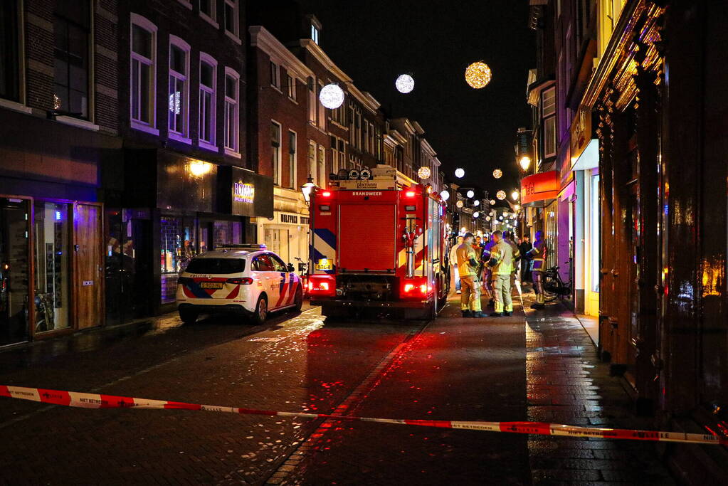 Gasstel in woning zorgt voor inzet brandweer