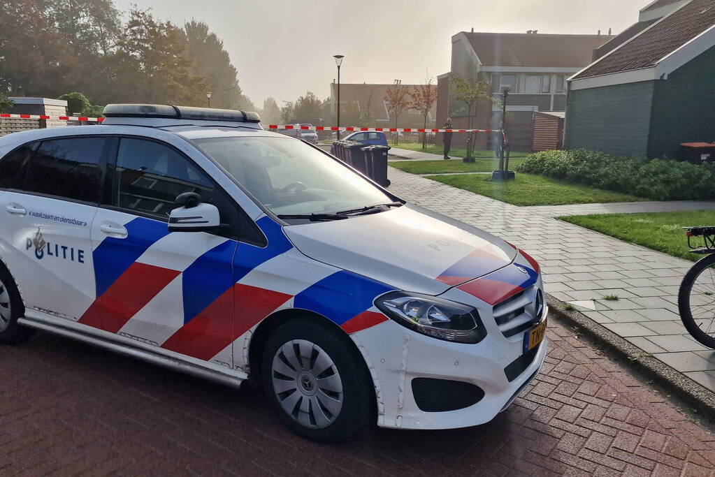 Schietpartij politie is op zoek naar verdachte