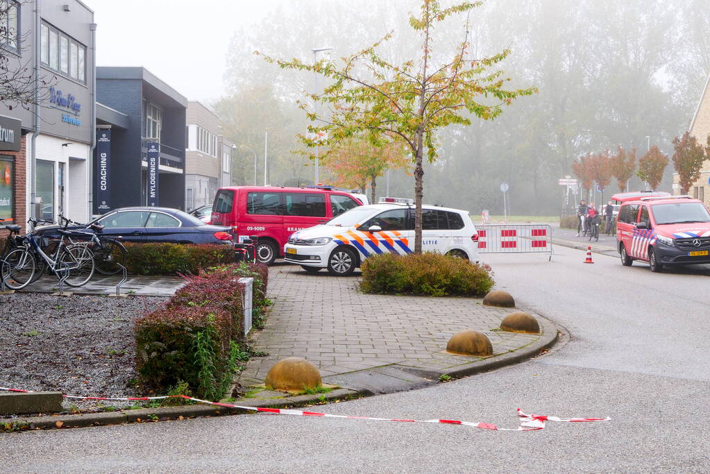 Nablussen en controle Brand Woerden