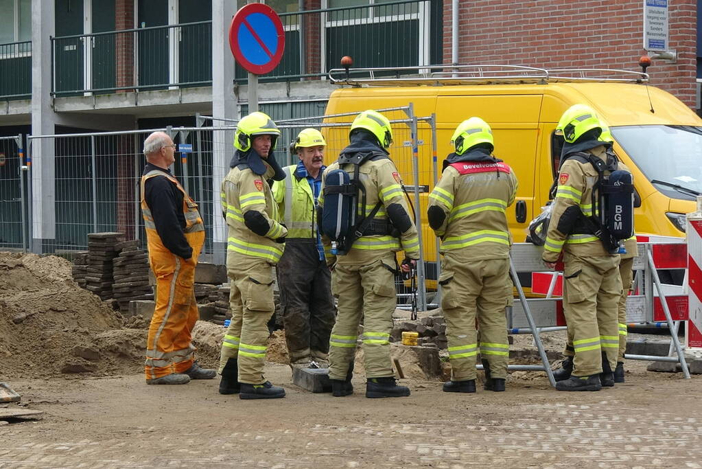 Gaslekkage door graafwerkzaamheden