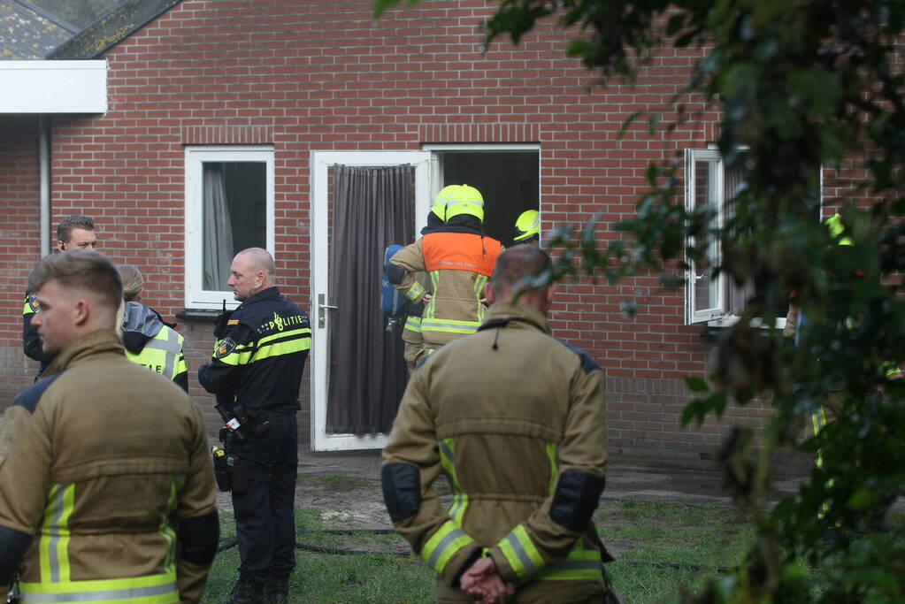 Brand in gebouw van scouting