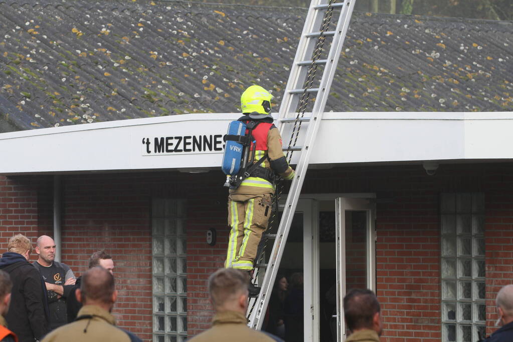 Brand in gebouw van scouting