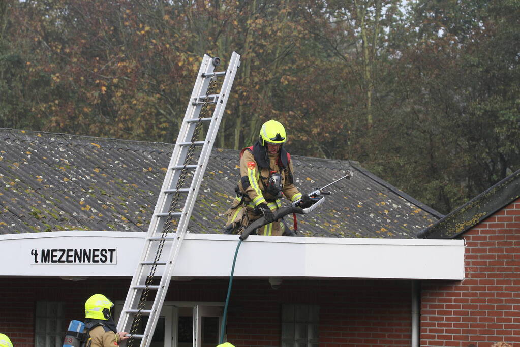 Brand in gebouw van scouting