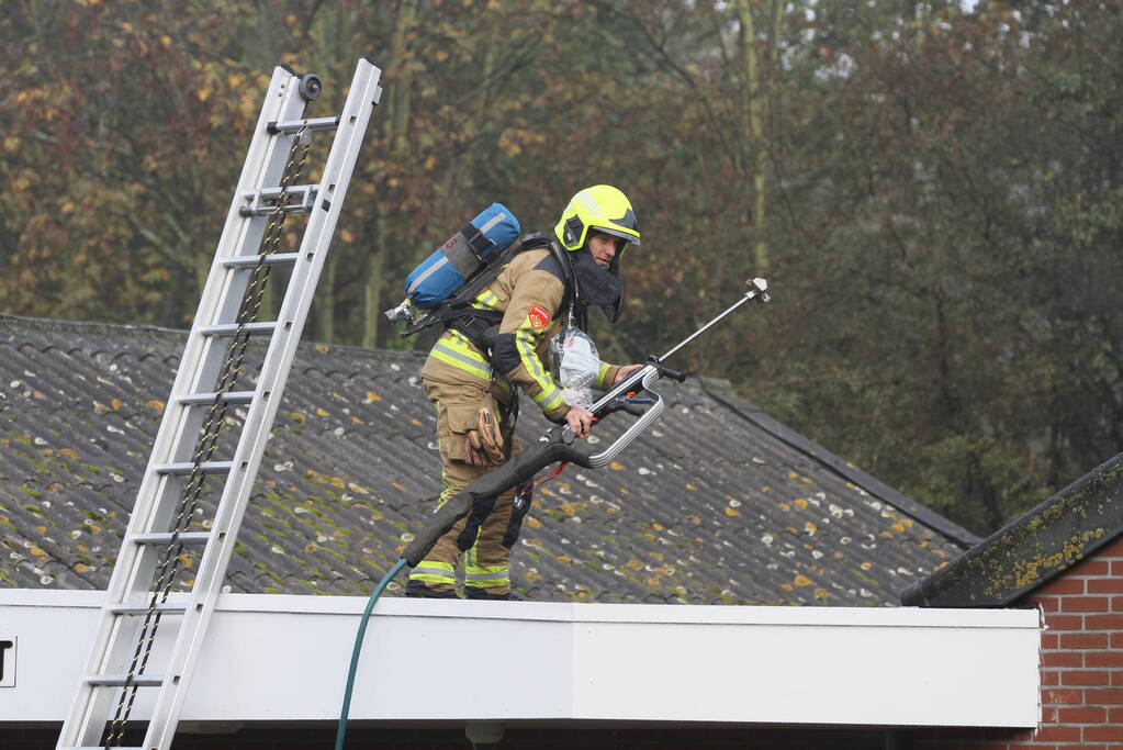 Brand in gebouw van scouting