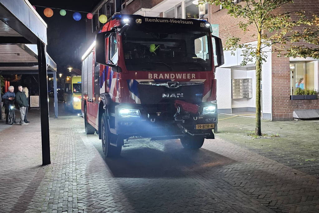 Brand in woning snel geblust