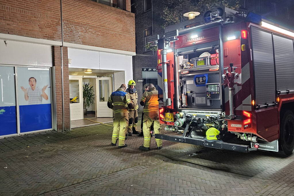 Brand in woning snel geblust