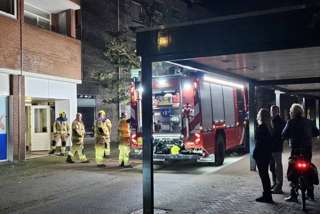 Brand in woning snel geblust