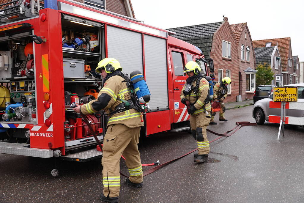 Woningen ontruimd na chemische reactie van carbid