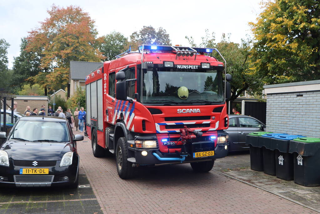 Onderzoek naar mogelijke gaslekkage in woning