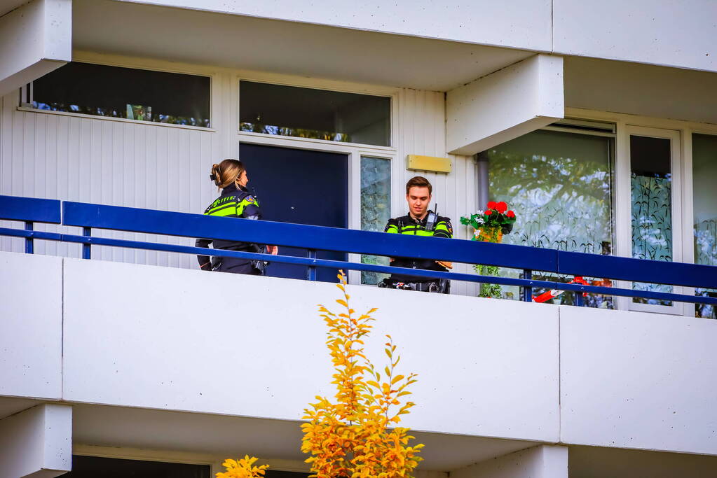 Felle brand zorgt voor veel schade in flatwoning