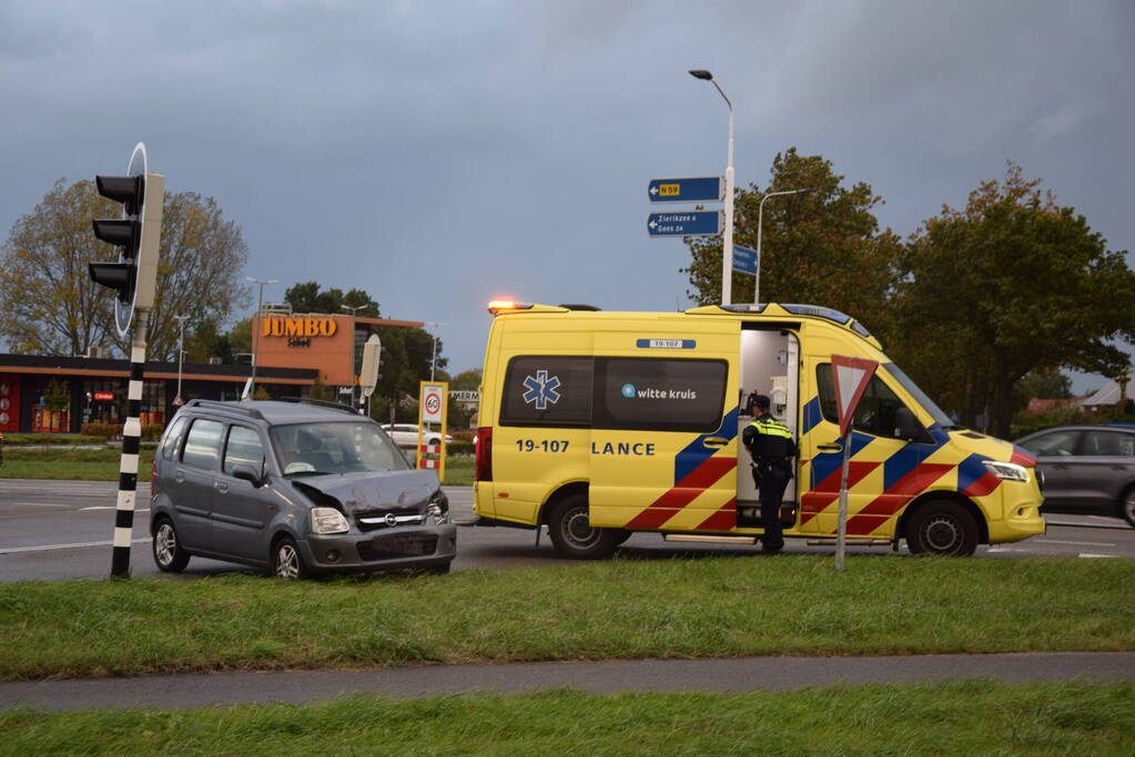 Gewonde bij kop-staartbotsing