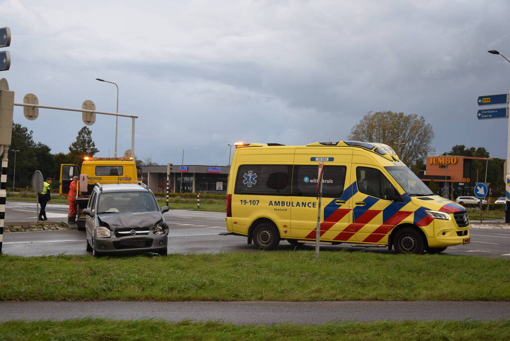 Gewonde bij kop-staartbotsing