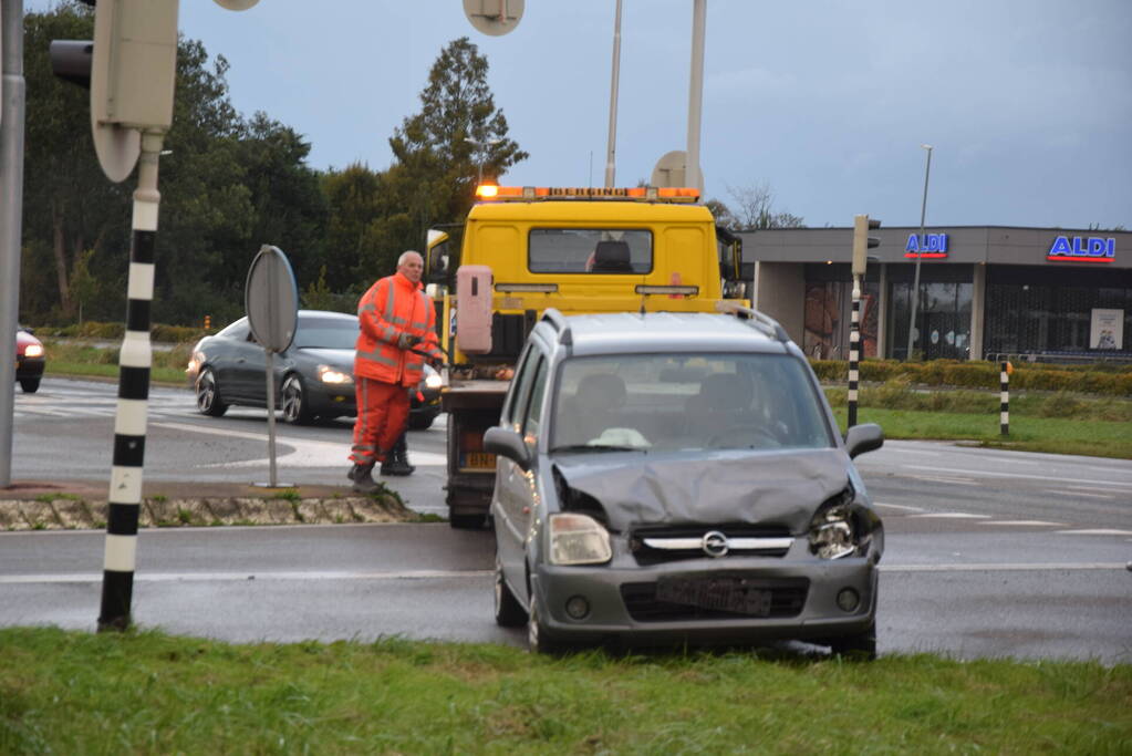 Gewonde bij kop-staartbotsing