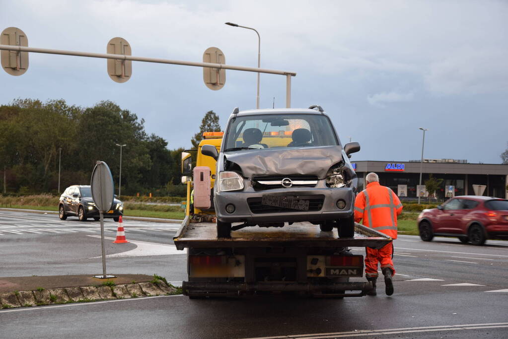 Gewonde bij kop-staartbotsing