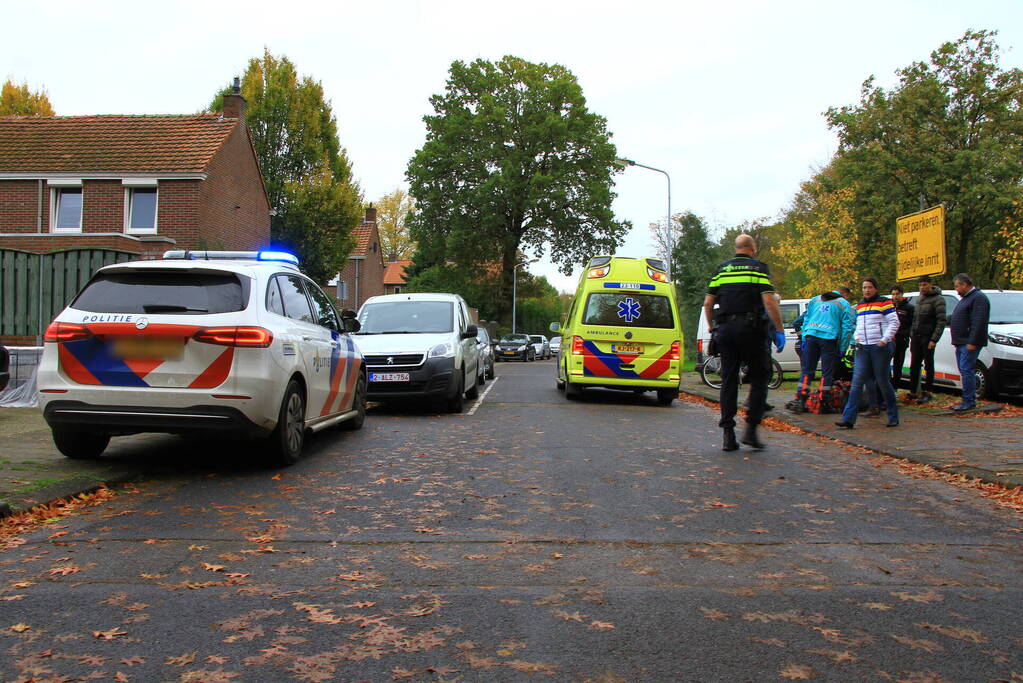 Fietser gewond na val