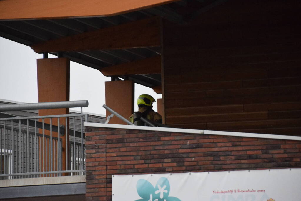 Basisschool De Zeester ontruimd vanwege brand