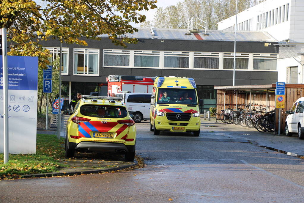 Brandweer ingezet voor brandlucht in tbs-kliniek