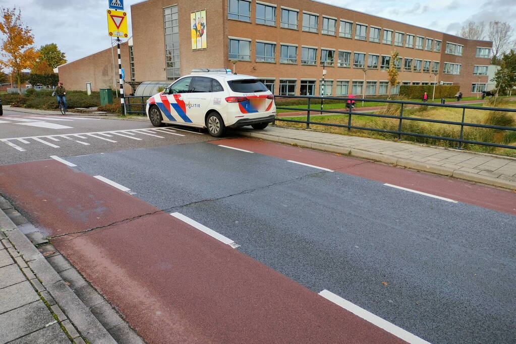 Fietser gewond bij aanrijding