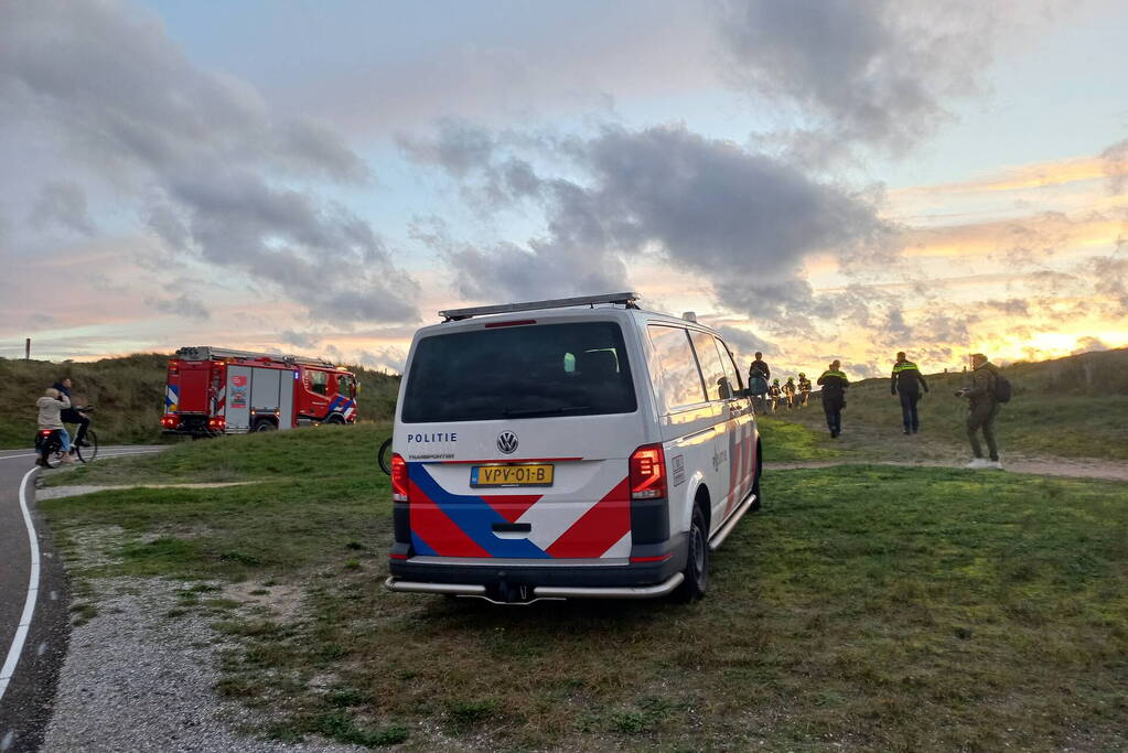 Brandweer controleert bunker op brand